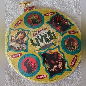 Blue Q Deluxe Die-Cut Terrifying Monsters Tree Ornaments Melinda Beck Art NIP